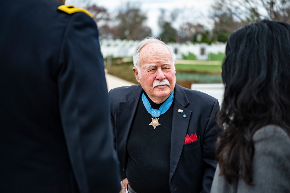 Medal of Honor Day Army Wreath-Laying Ceremony at the Tomb of the Unknown Soldier