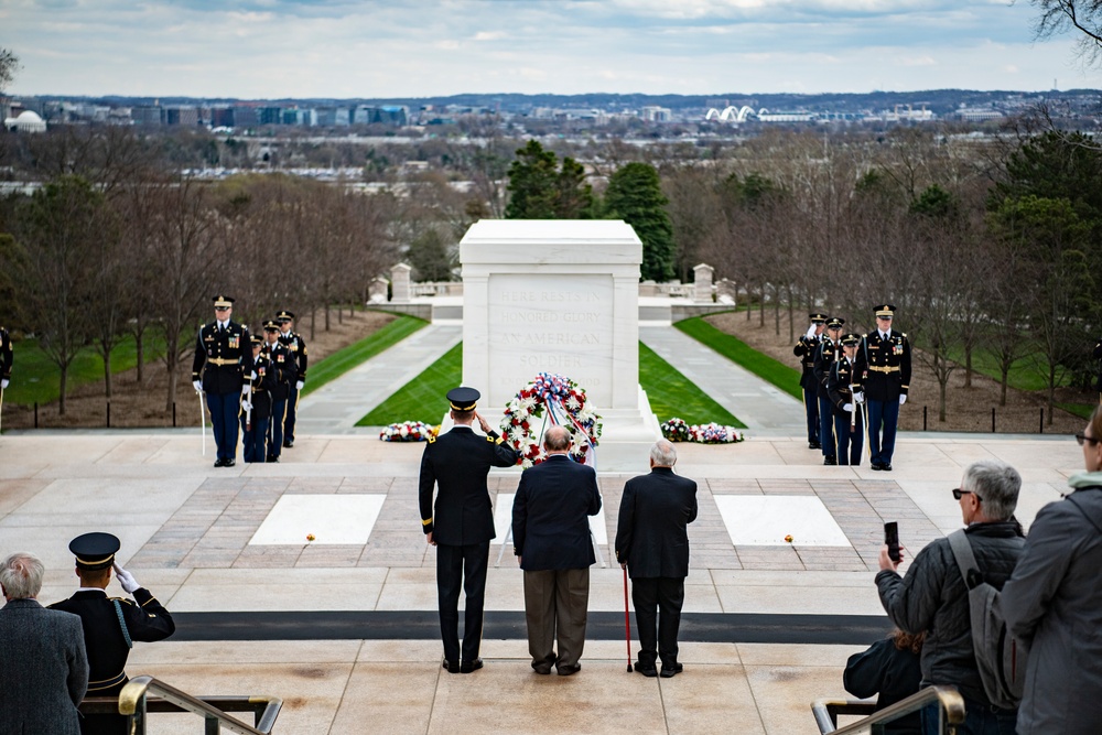 Medal of Honor Day Army Wreath-Laying Ceremony at the Tomb of the Unknown Soldier