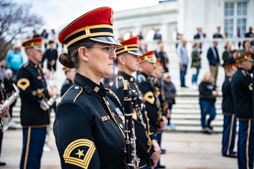 Medal of Honor Day Army Wreath-Laying Ceremony at the Tomb of the Unknown Soldier