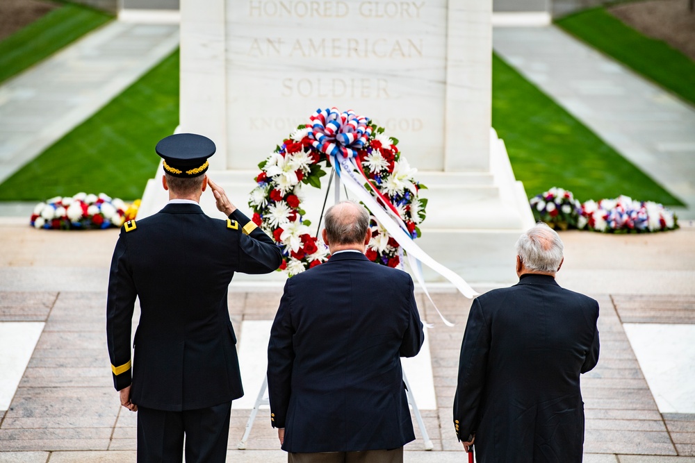 Medal of Honor Day Army Wreath-Laying Ceremony at the Tomb of the Unknown Soldier