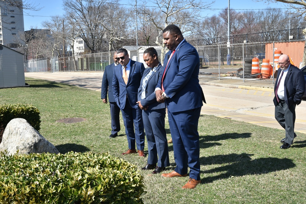 New York City Police Department leadership visits Fort Hamilton