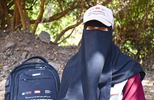 USAID-Trained Health Mediator in Yemen