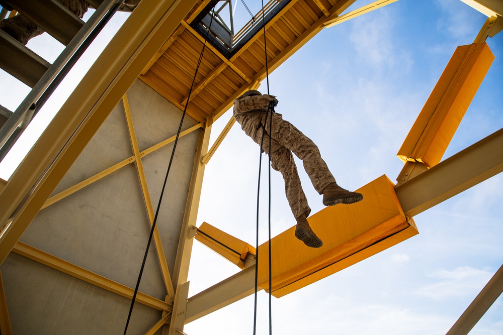 India Company Rappel Tower