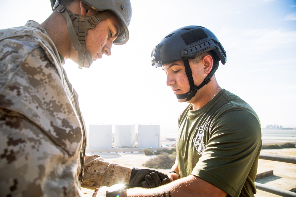 India Company Rappel Tower