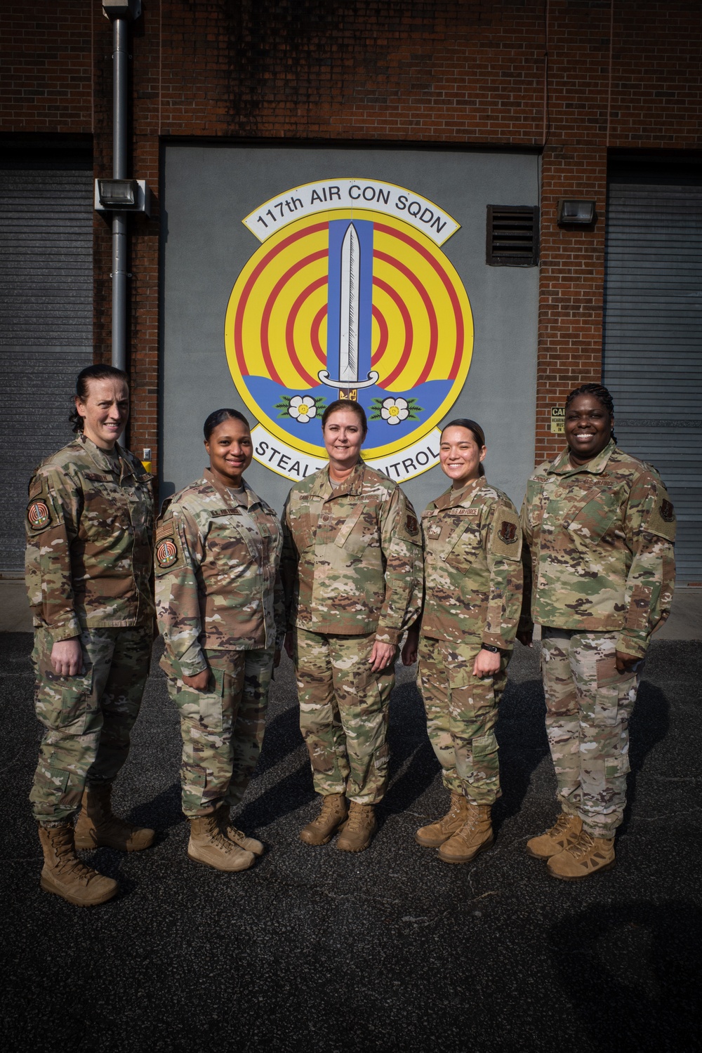 Women of 117th Air Control Squadron