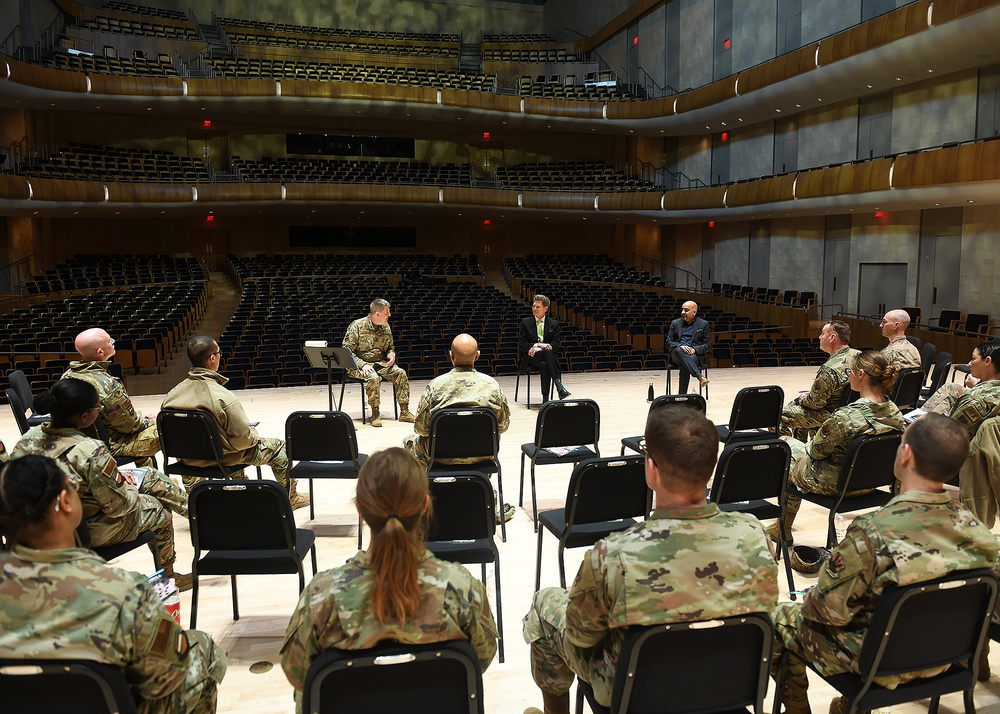 Maestros encourage 55th Wing leadership to stay on same sheet of music