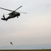 U.S. Army Soldiers conduct high-performance rescue hoist training in Kosovo