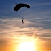 Paratrooper in the Sunrise