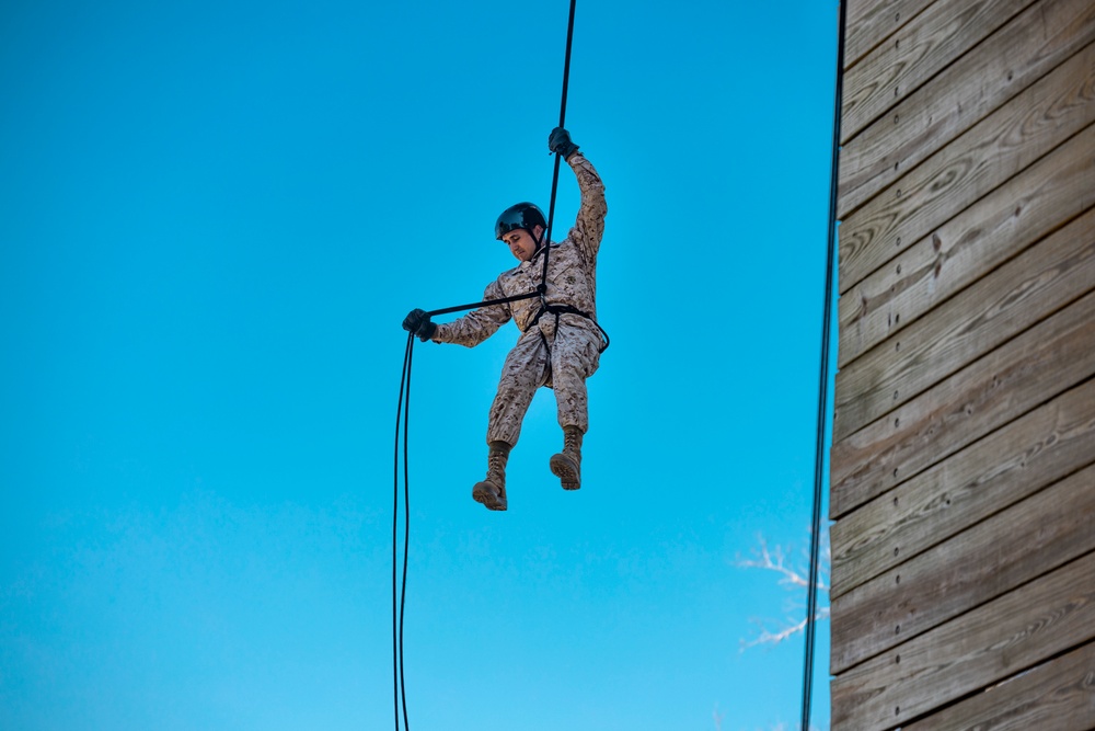 India Company Rappel Tower