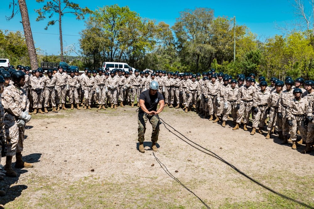 India Company Rappel Tower