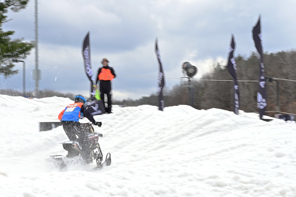 Air and Space Force Recruiters participate in SnoCross event