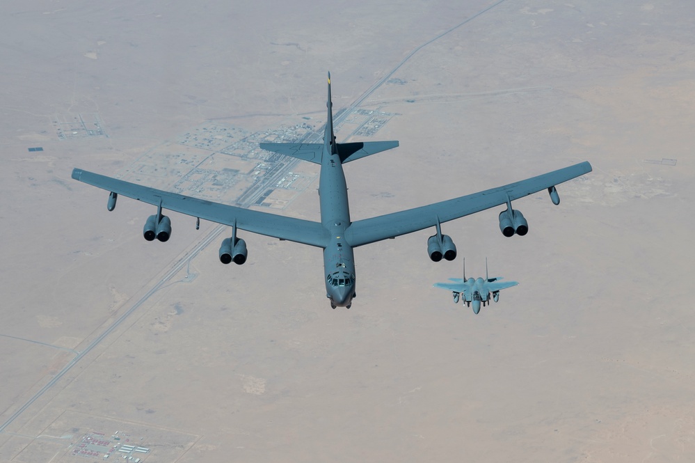 US B-52s bring region together through Middle East Presence Patrol