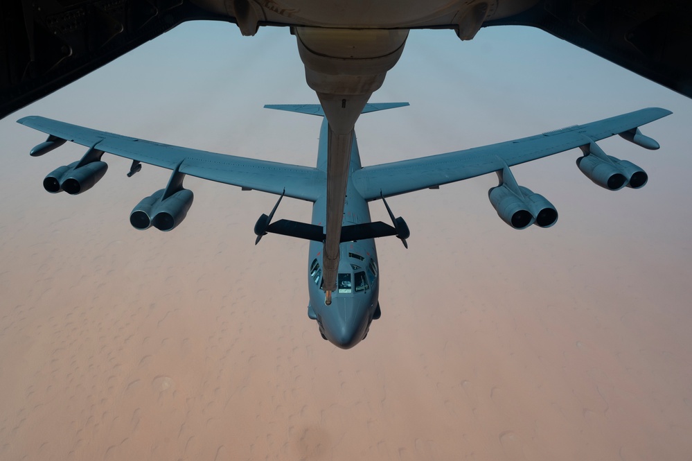 US B-52s bring region together through Middle East Presence