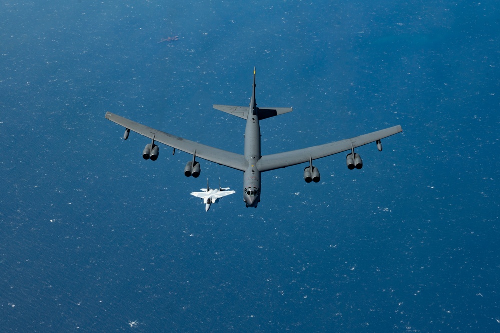 US B-52s bring region together through Middle East Presence