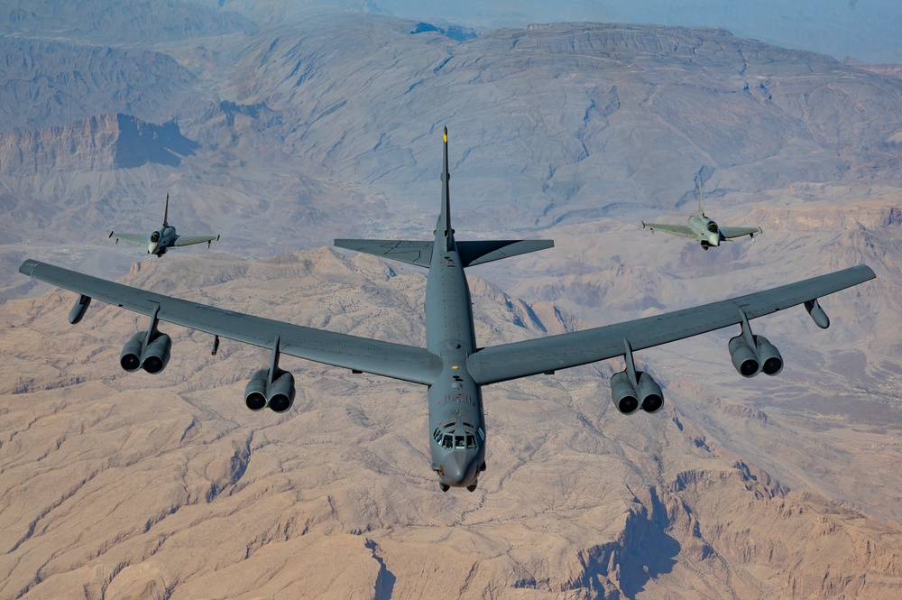 US B-52s bring region together through Middle East Presence