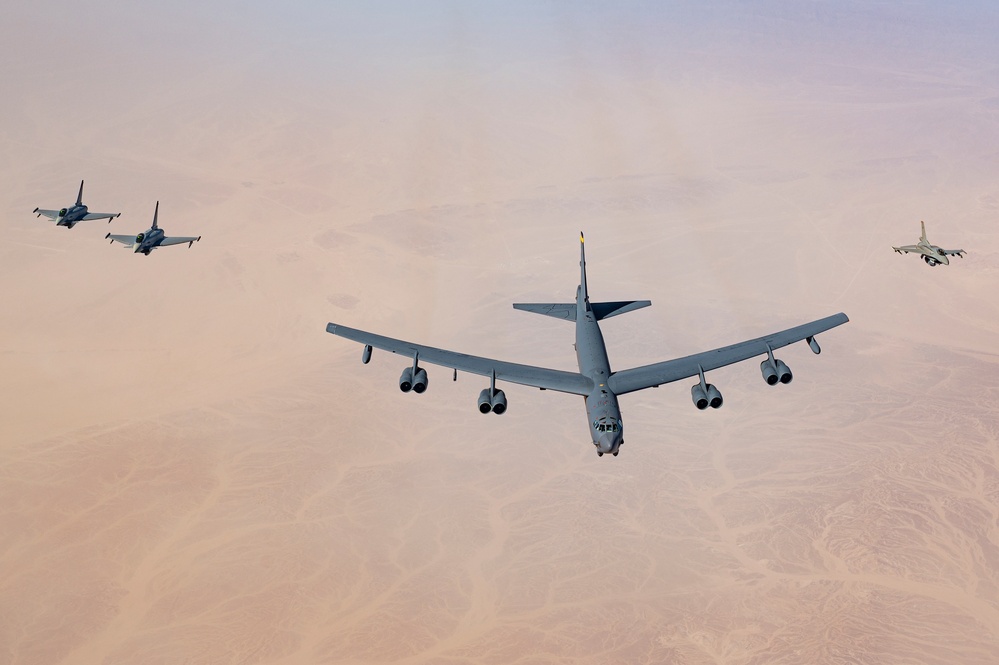 US B-52s bring region together through Middle East Presence