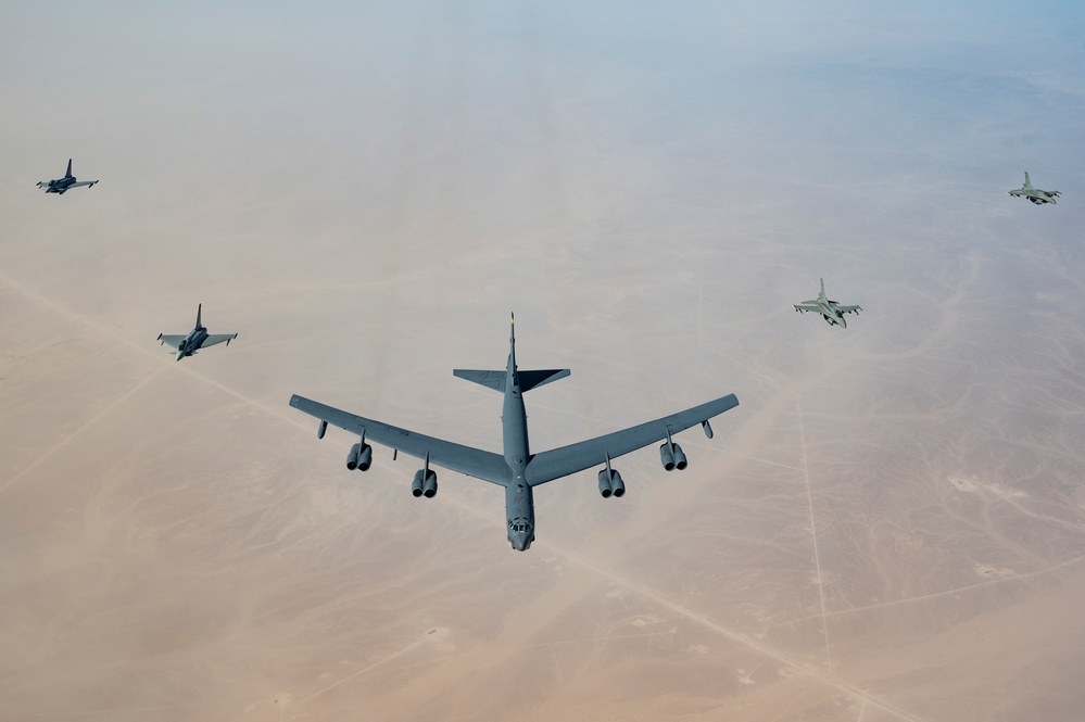 US B-52s bring region together through Middle East Presence