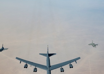 US B-52s bring region together through Middle East Presence