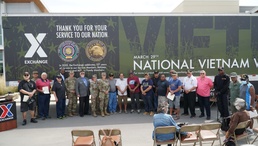 Vietnam Veterans Honored at Pinning Ceremonies at PXs, BXs around the Globe