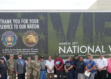 Vietnam Veterans Honored at Pinning Ceremonies at PXs, BXs around the Globe