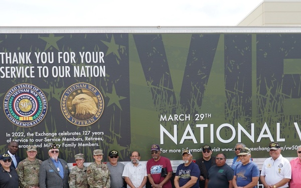 Vietnam Veterans Honored at Pinning Ceremonies at PXs, BXs around the Globe