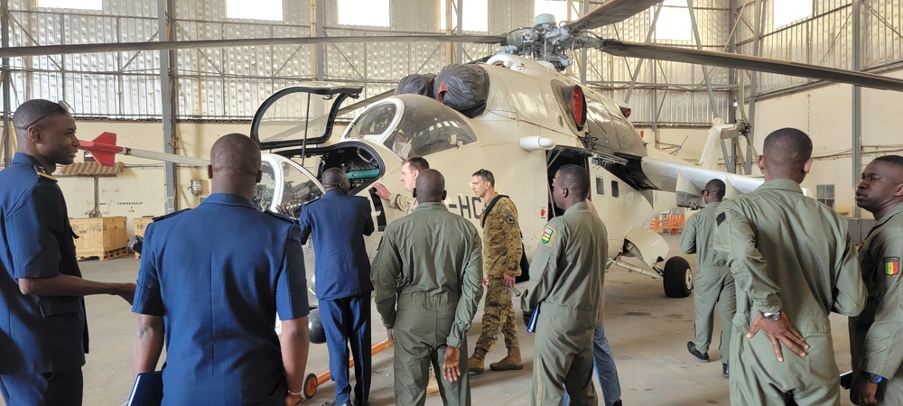 Vermont National Guard and Senegalese Air Force conduct aviation exchange