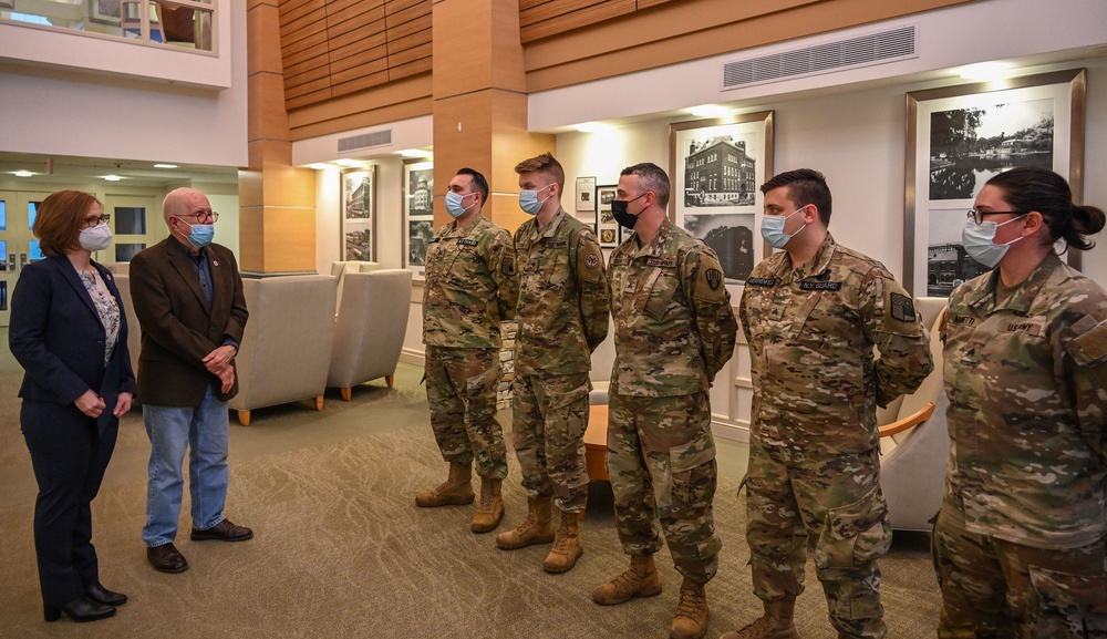 Legislators thank NY National Guard troops for Nursing Home duty