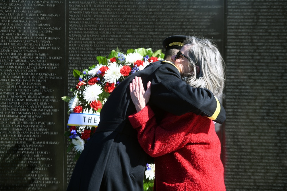 National Vietnam War Veterans Day wreath ceremony