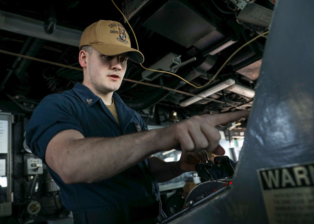 USS Porter (DDG 78) Task Force Exercise