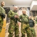 Norwegian Soldiers train at the Medical Simulation Training Center