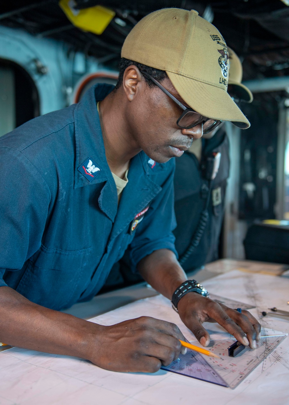 USS Essex In Port Operations