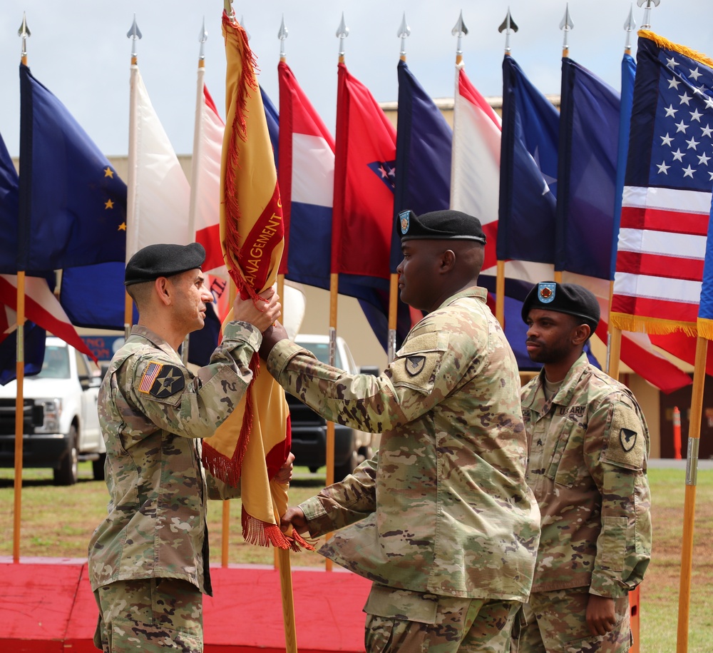 Relinquishment of Responsibility Ceremony for Command Sgt. Maj. Michael Oliver II