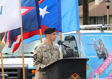 Relinquishment of Responsibility Ceremony for Command Sgt. Maj. Michael Oliver II