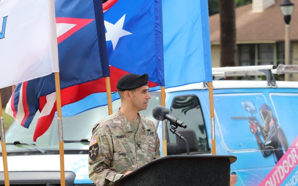 Relinquishment of Responsibility Ceremony for Command Sgt. Maj. Michael Oliver II