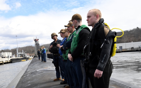 USS Delaware Commissioning Commemoration