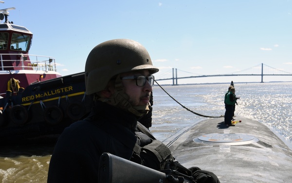 USS Delaware Commissioning Commemoration
