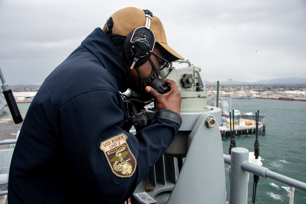 USS Essex Underway Operations