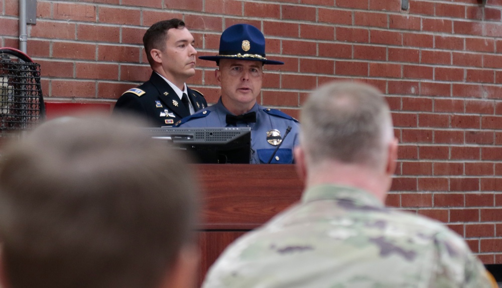 WSP Senior Leader Addresses Audience During Lifesaving Award Ceremony