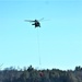 Federal, state agencies partner for fire-suppression training with UH-60 Black Hawks at Fort McCoy