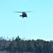 Federal, state agencies partner for fire-suppression training with UH-60 Black Hawks at Fort McCoy