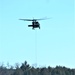 Federal, state agencies partner for fire-suppression training with UH-60 Black Hawks at Fort McCoy