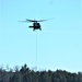 Federal, state agencies partner for fire-suppression training with UH-60 Black Hawks at Fort McCoy