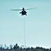 Federal, state agencies partner for fire-suppression training with UH-60 Black Hawks at Fort McCoy