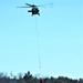 Wisconsin Army National Guard UH-60 Black Hawk crew holds Bambi bucket training at Fort McCoy