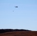 Wisconsin Army National Guard UH-60 Black Hawk crew holds Bambi bucket training at Fort McCoy