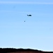 Wisconsin Army National Guard UH-60 Black Hawk crew holds Bambi bucket training at Fort McCoy