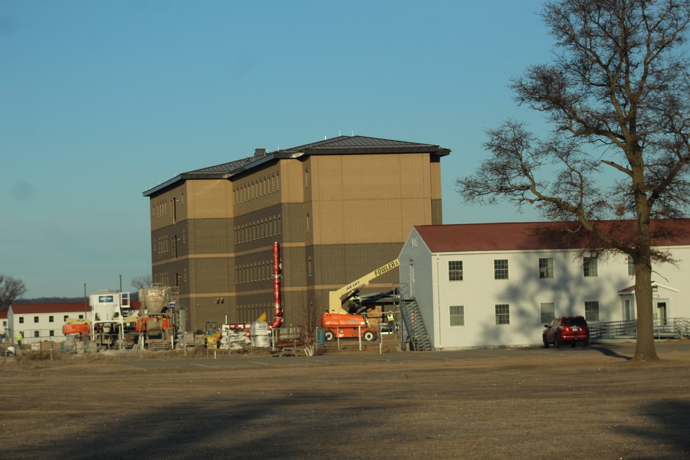 Continued barracks construction at Fort McCoy