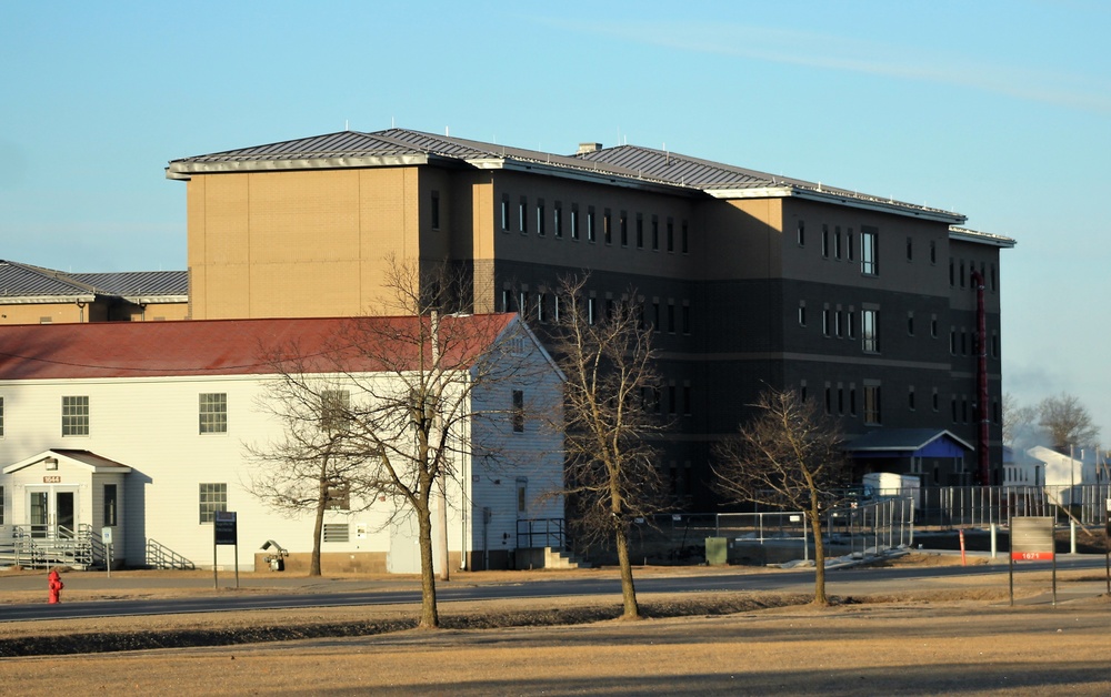 Continued barracks construction at Fort McCoy