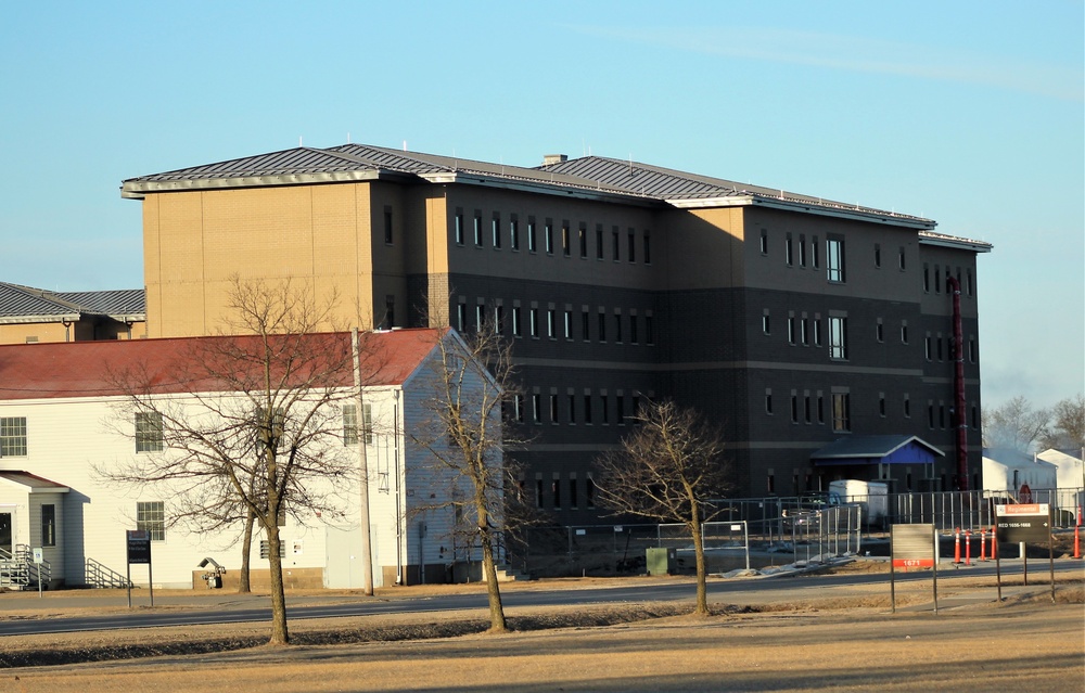 Continued barracks construction at Fort McCoy