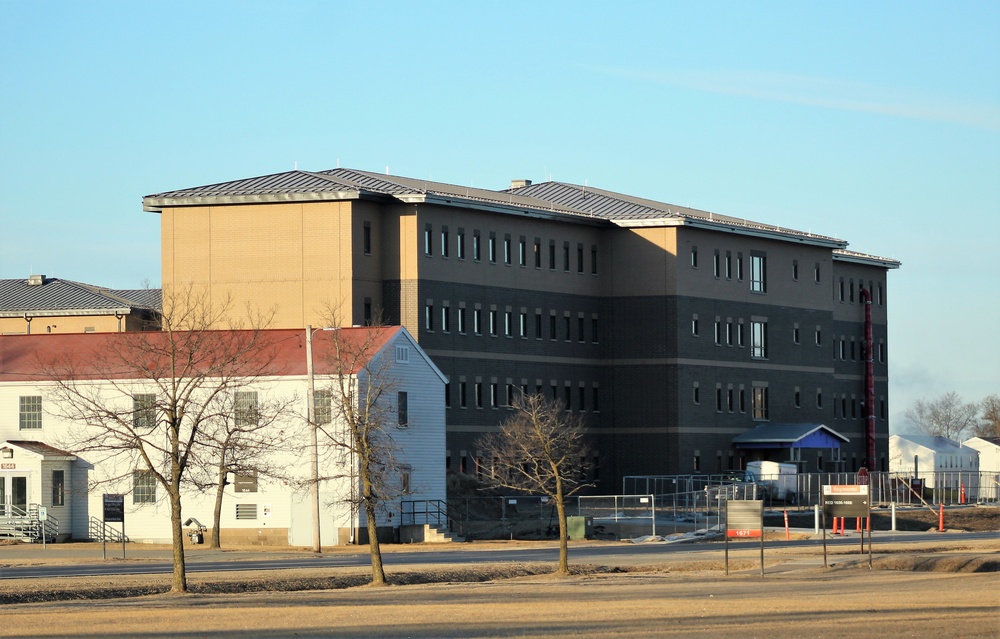Continued barracks construction at Fort McCoy
